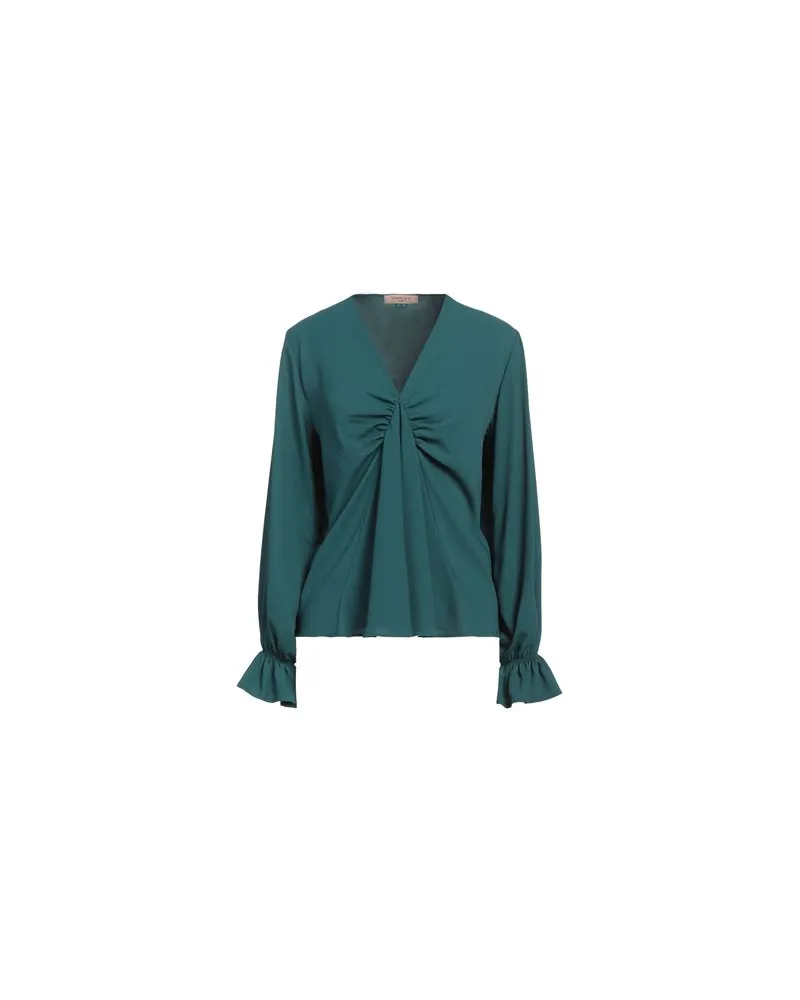 Twin-Set TOPS - Topsauf YOOX.COM Aquamarin