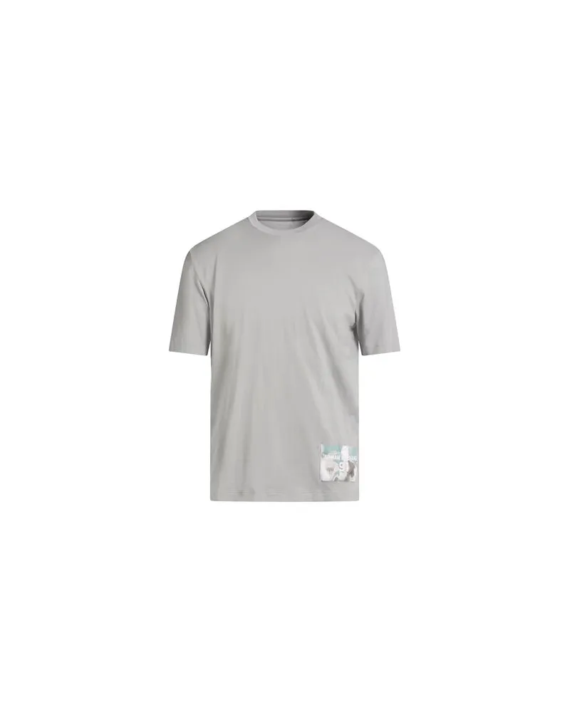 Armani Exchange TOPS - T-shirtsauf YOOX.COM Hellgrau