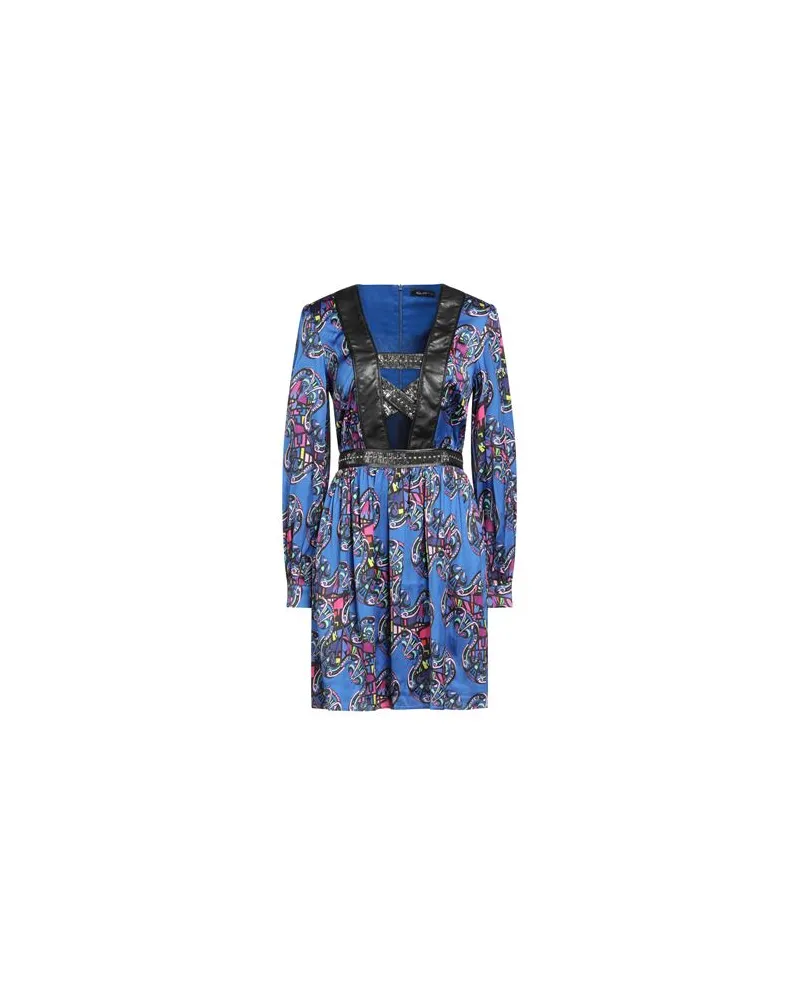 Custo Barcelona KLEIDER - Mini-Kleiderauf YOOX.COM Blau
