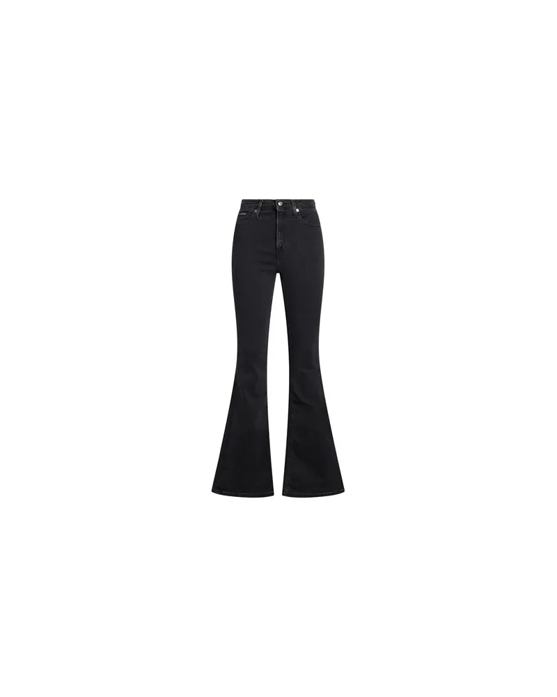 Calvin Klein HOSEN & RÖCKE - Jeanshosenauf YOOX.COM Schwarz