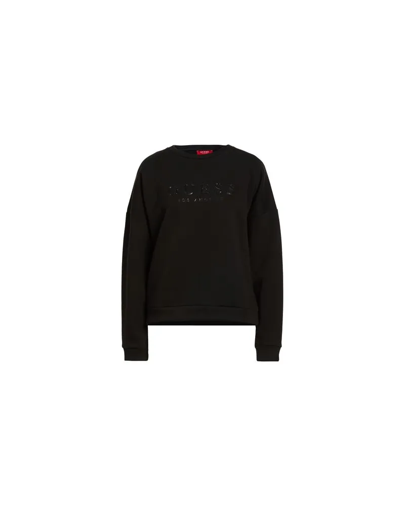 Guess TOPS - Sweatshirtsauf YOOX.COM Schwarz