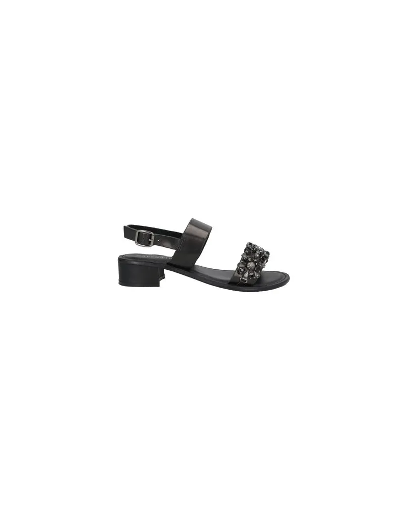 CAFèNOIR  SCHUHE - Sandalenauf YOOX.COM Schwarz