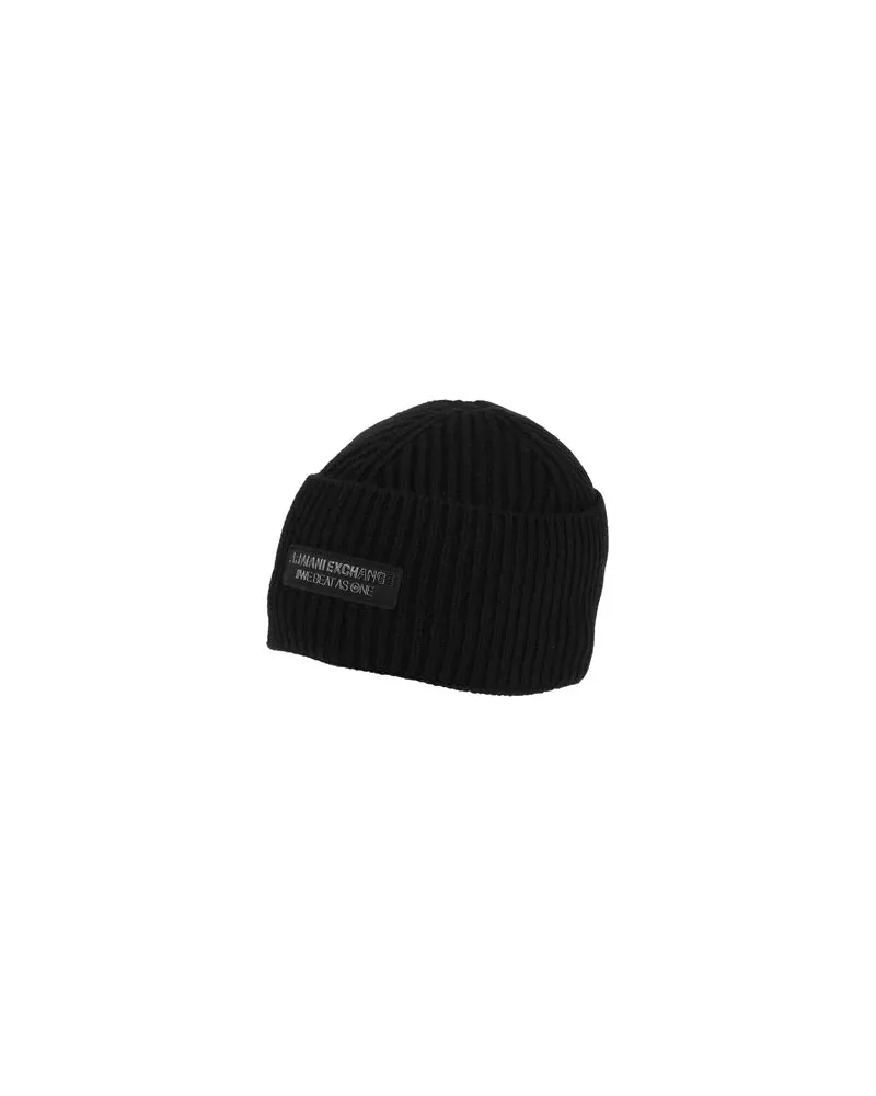 Armani Exchange ACCESSOIRES - Mützen & Hüteauf YOOX.COM Schwarz