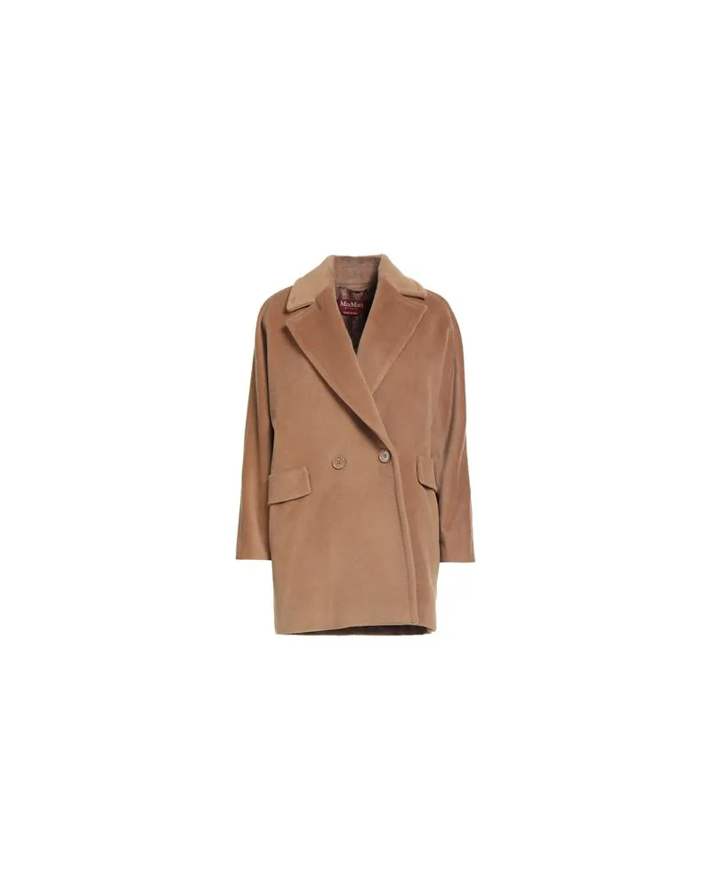 Max Mara JACKEN & MÄNTEL - Mäntelauf YOOX.COM Kamel