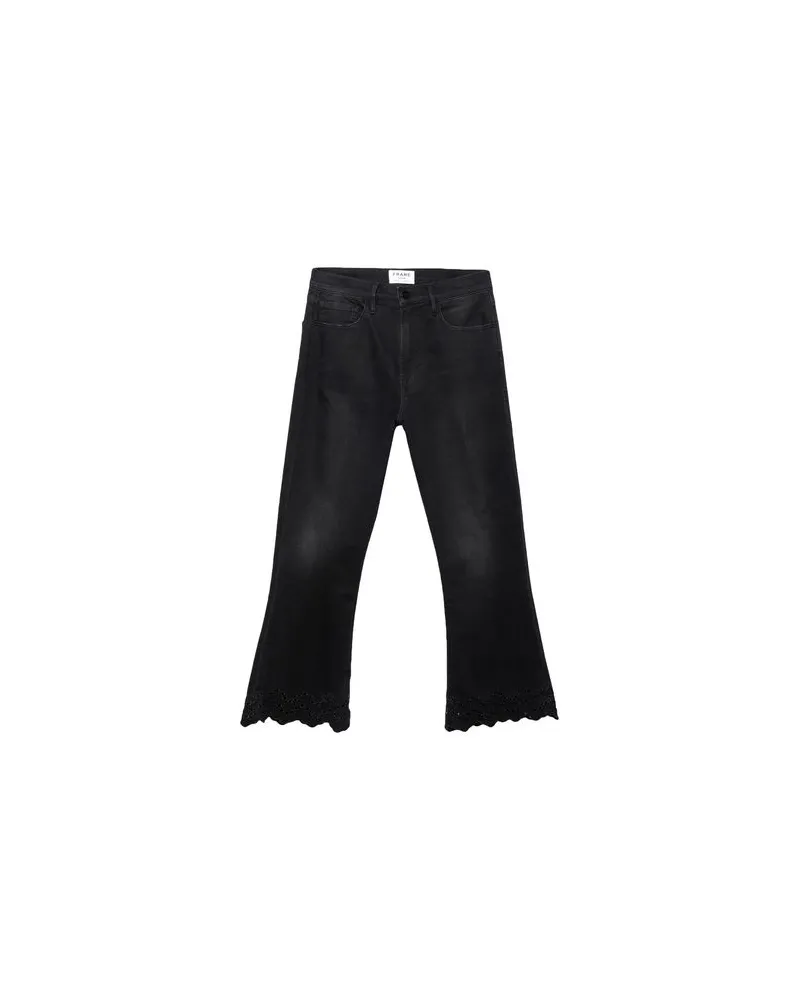 Frame Denim HOSEN & RÖCKE - Jeanshosenauf YOOX.COM Schwarz