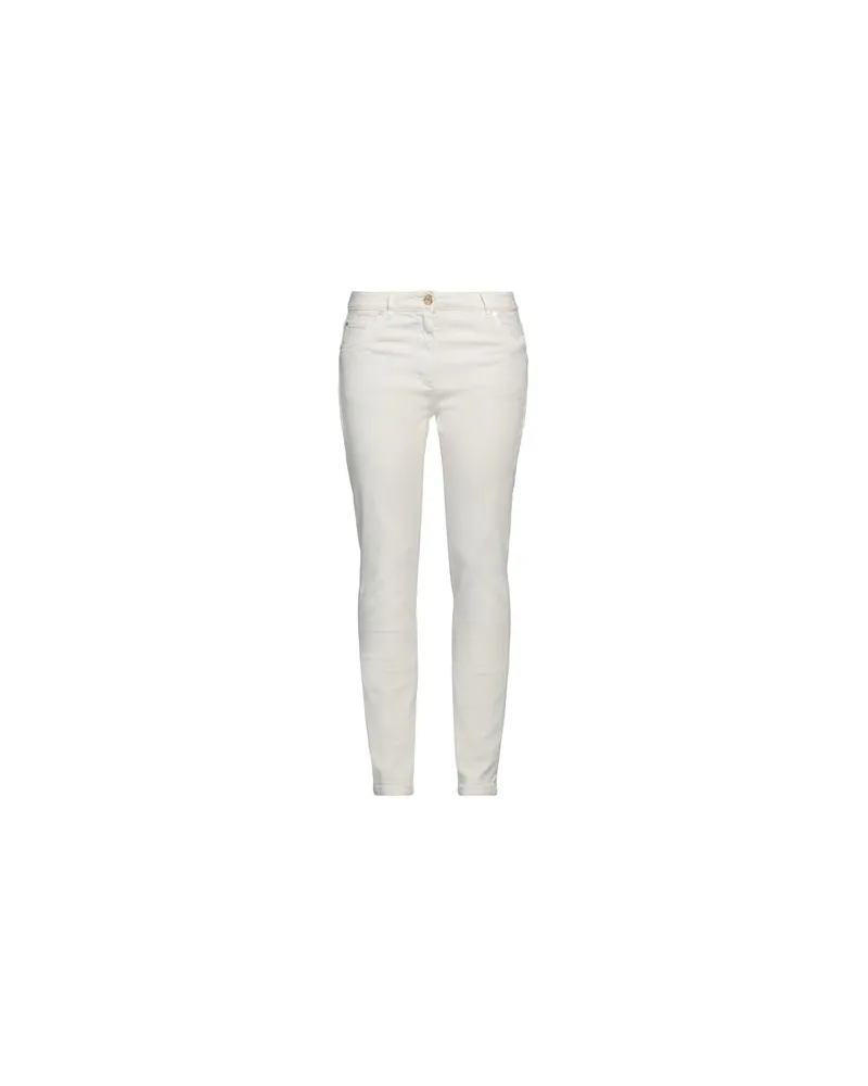Brunello Cucinelli HOSEN & RÖCKE - Jeanshosenauf YOOX.COM Elfenbein