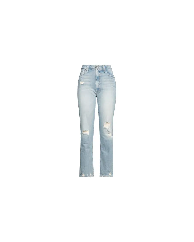 Mother HOSEN & RÖCKE - Jeanshosenauf YOOX.COM Blau