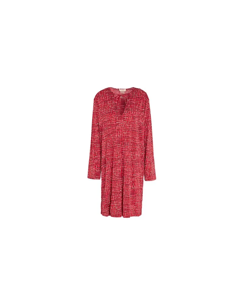 SIYU KLEIDER - Mini-Kleiderauf YOOX.COM Ziegelrot