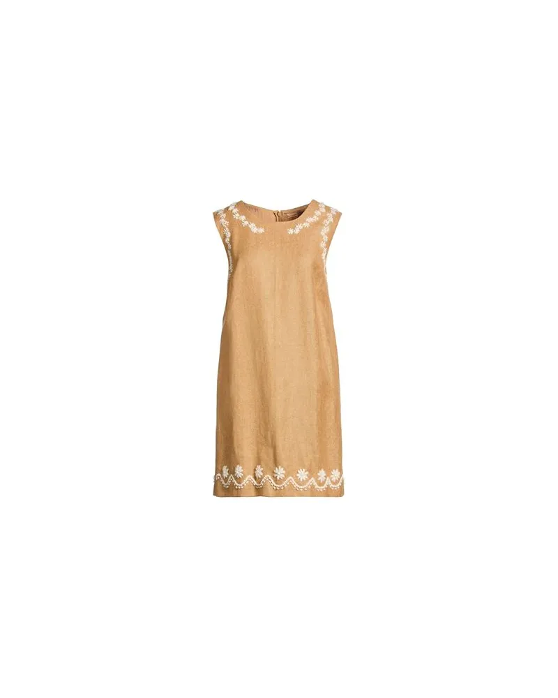 Ermanno Scervino KLEIDER - Mini-Kleiderauf YOOX.COM Sand
