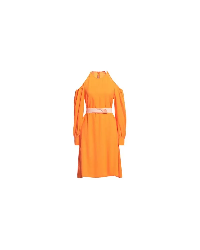 Stella McCartney KLEIDER - Midi-Kleiderauf YOOX.COM Orange