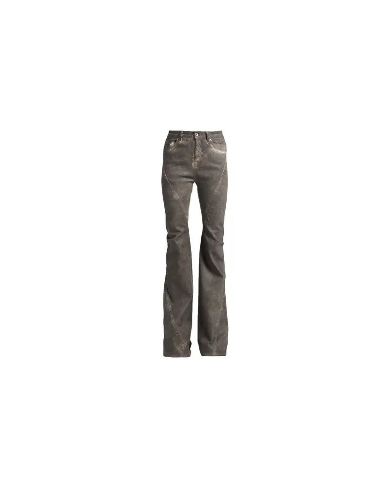 DRKSHDW by Rick Owens HOSEN & RÖCKE - Jeanshosenauf YOOX.COM Grau