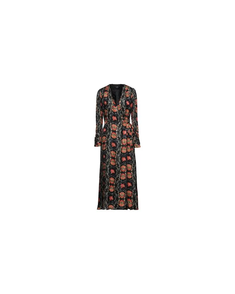 Etro KLEIDER - Maxi-Kleiderauf YOOX.COM Schwarz