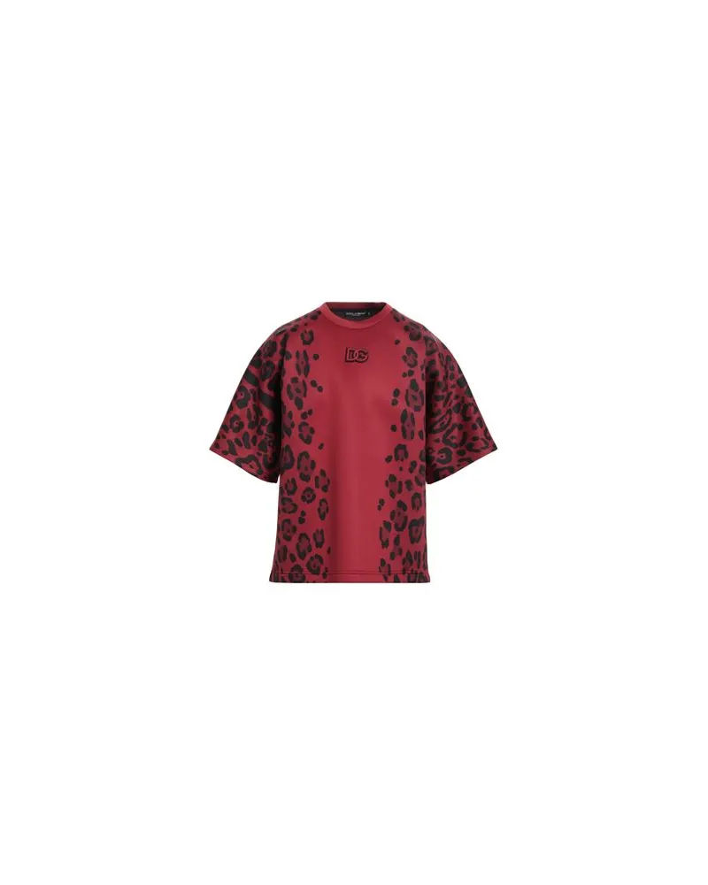 Dolce & Gabbana TOPS - T-shirtsauf YOOX.COM Ziegelrot