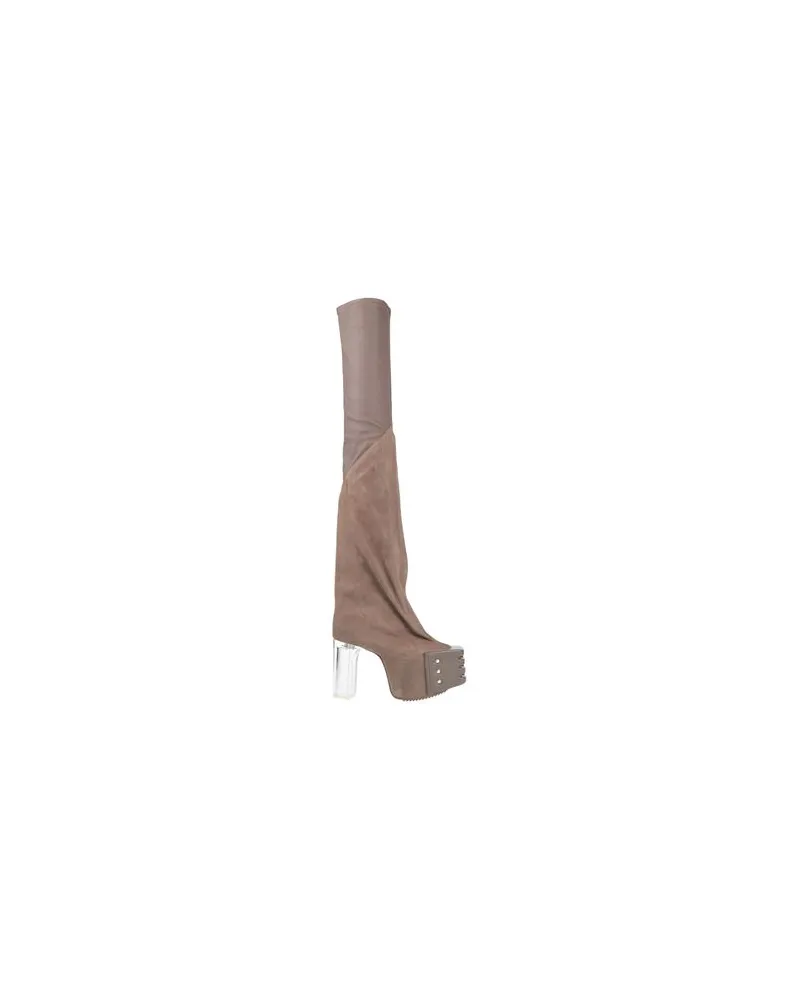 Rick Owens SCHUHE - Stiefelauf YOOX.COM Khaki