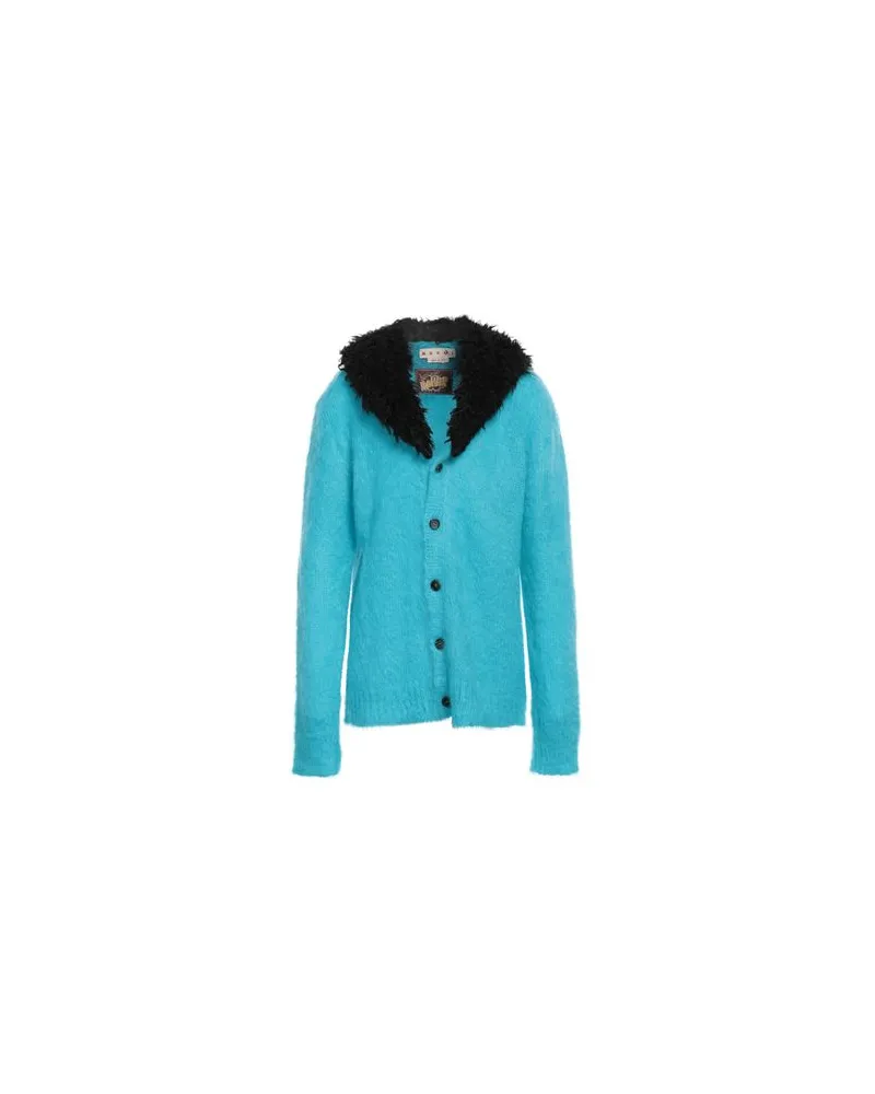 Marni STRICKWAREN - Strickjackenauf YOOX.COM Tūrkis