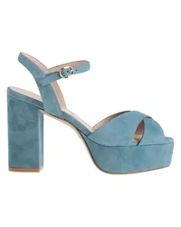 Stuart Weitzman Sandale Blaugrau