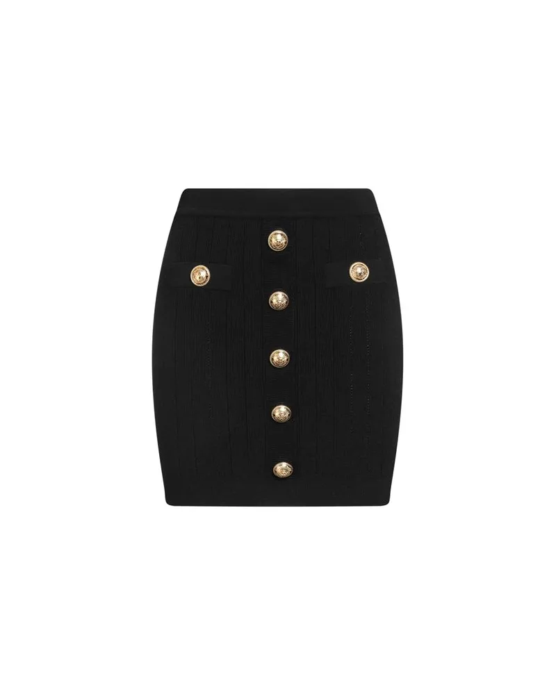 Balmain HOSEN & RÖCKE - Miniröckeauf YOOX.COM Schwarz