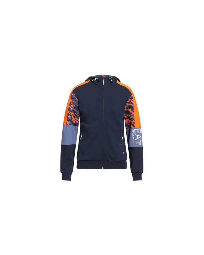 EA7 TOPS - Sweatshirtsauf YOOX.COM Marineblau