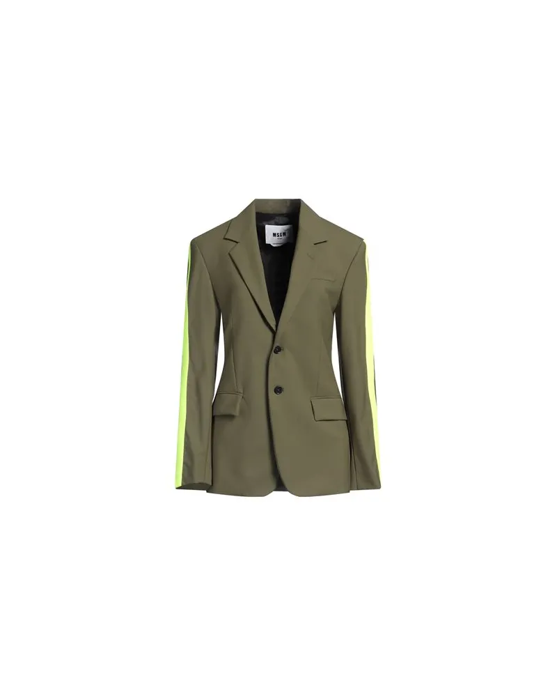MSGM ANZÜGE und CO-ORDS - Blazersauf YOOX.COM Militärgrün