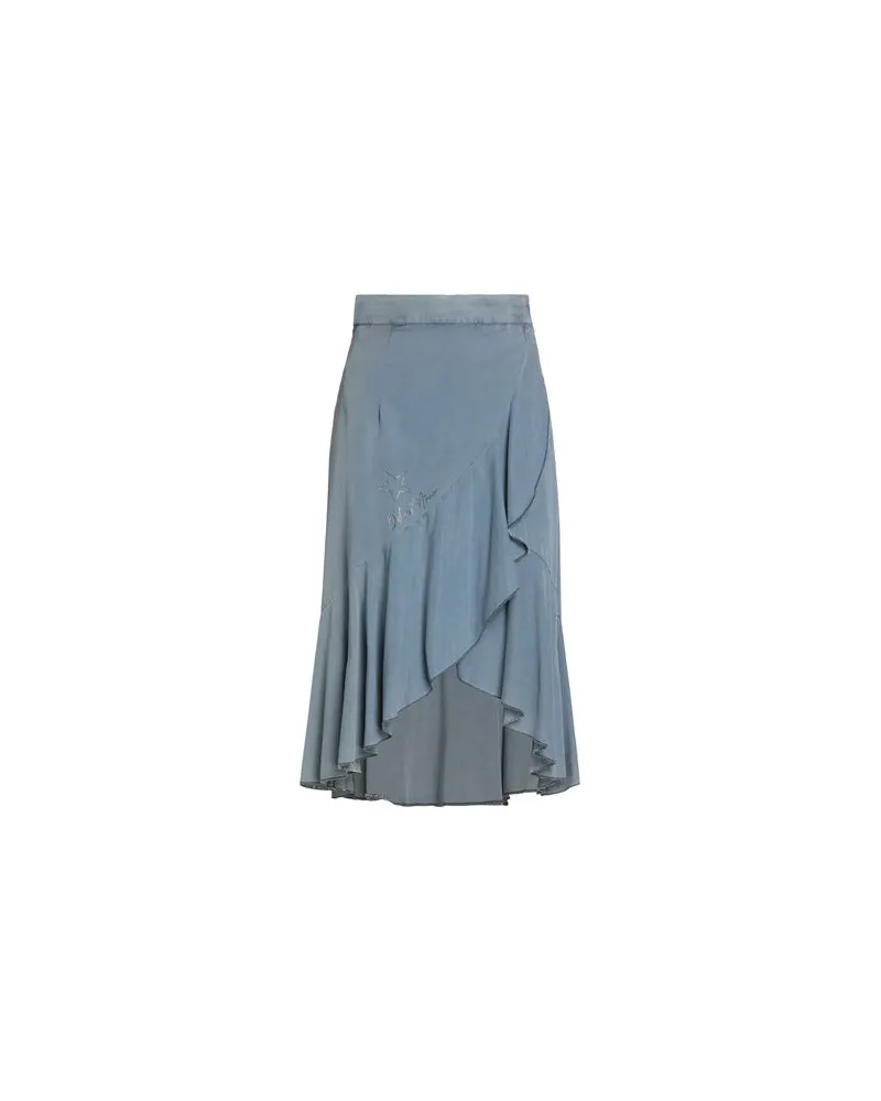 Odi et Amo HOSEN & RÖCKE - Midi-Röckeauf YOOX.COM Grau