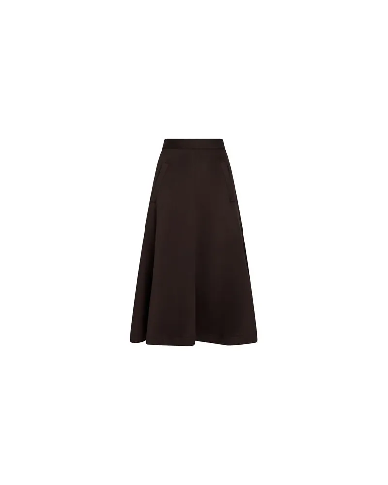 Twin-Set U&B - HOSEN & RÖCKE - Midi-Röckeauf YOOX.COM Schokobraun