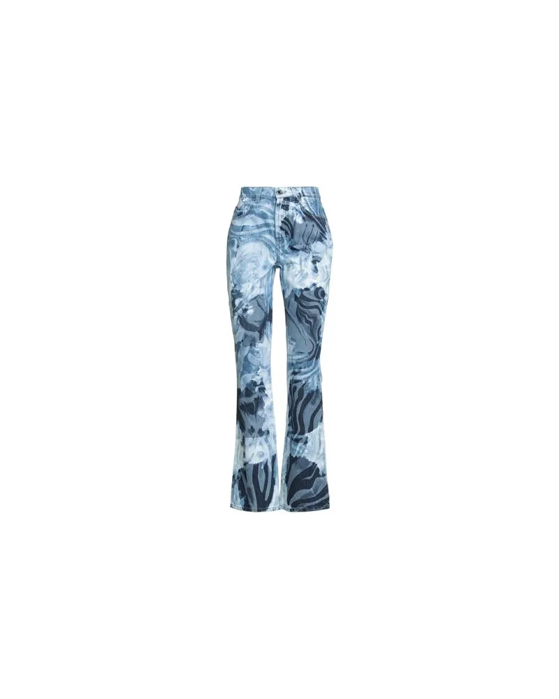 Alberta Ferretti ATHLEISURE - HOSEN & RÖCKE - Jeanshosenauf YOOX.COM Blau