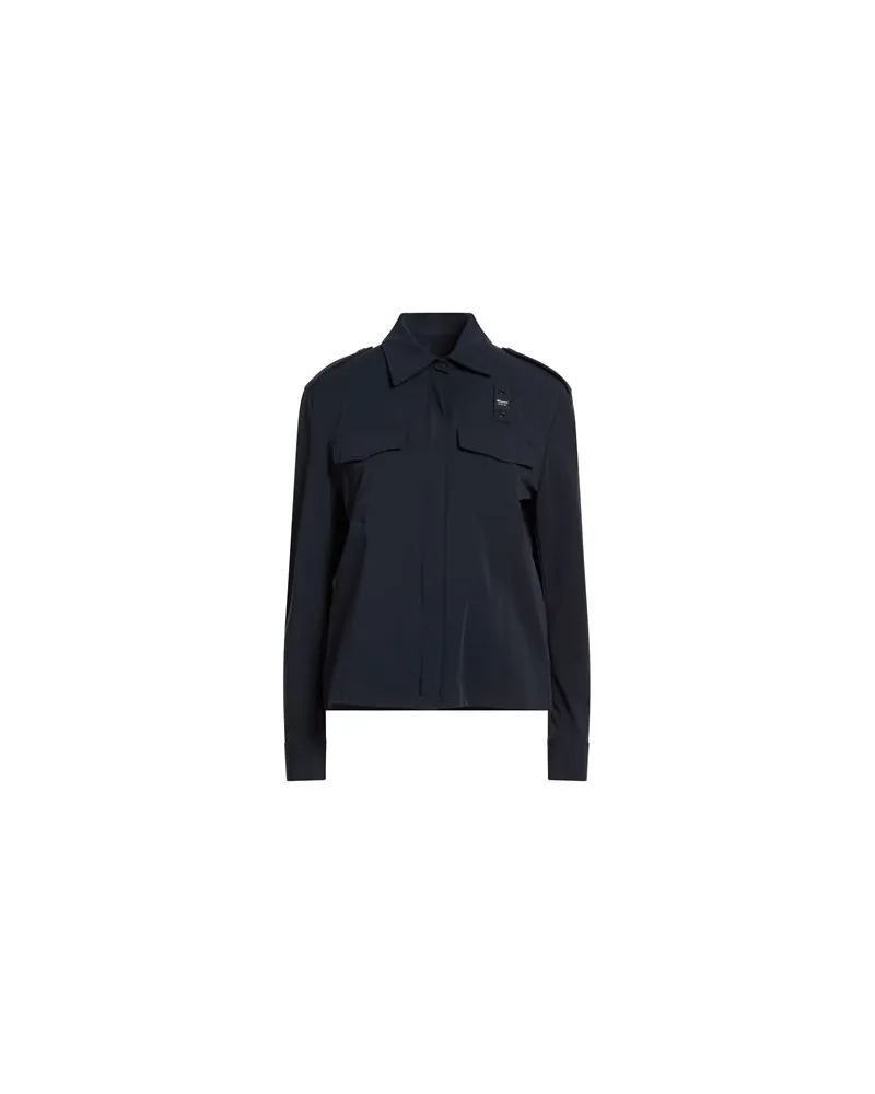 Blauer TOPS - Hemdenauf YOOX.COM Blau