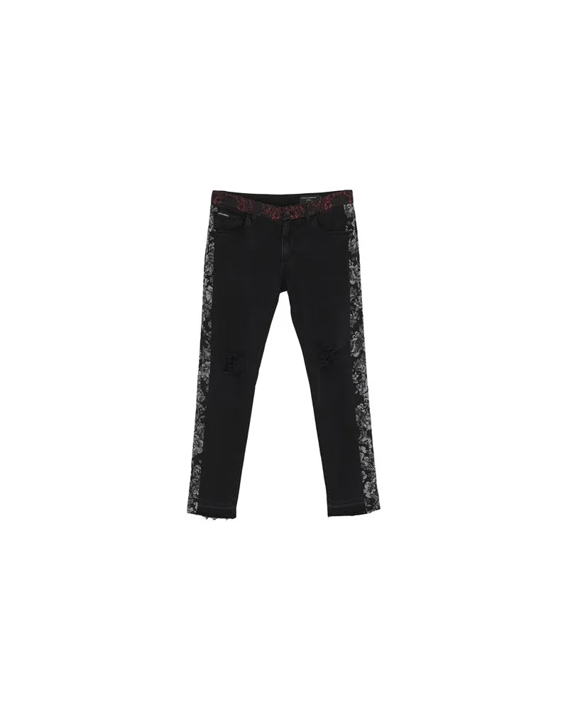 Dolce & Gabbana HOSEN & RÖCKE - Jeanshosenauf YOOX.COM Schwarz