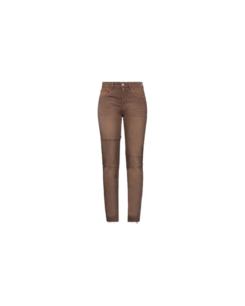 Maison Margiela HOSEN & RÖCKE - Jeanshosenauf YOOX.COM Braun
