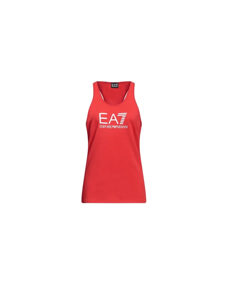 EA7 TOPS - Tank Topsauf YOOX.COM Rot