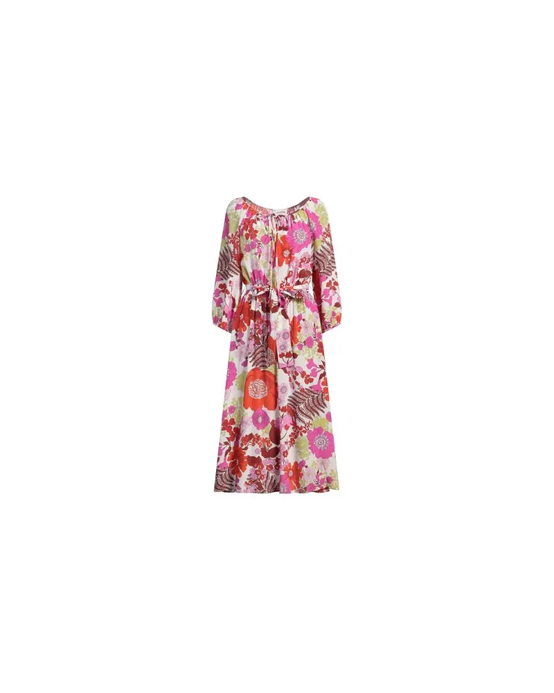 P.A.R.O.S.H. P.A.R.O H. - KLEIDER - Midi-Kleiderauf YOOX.COM Fuchsia