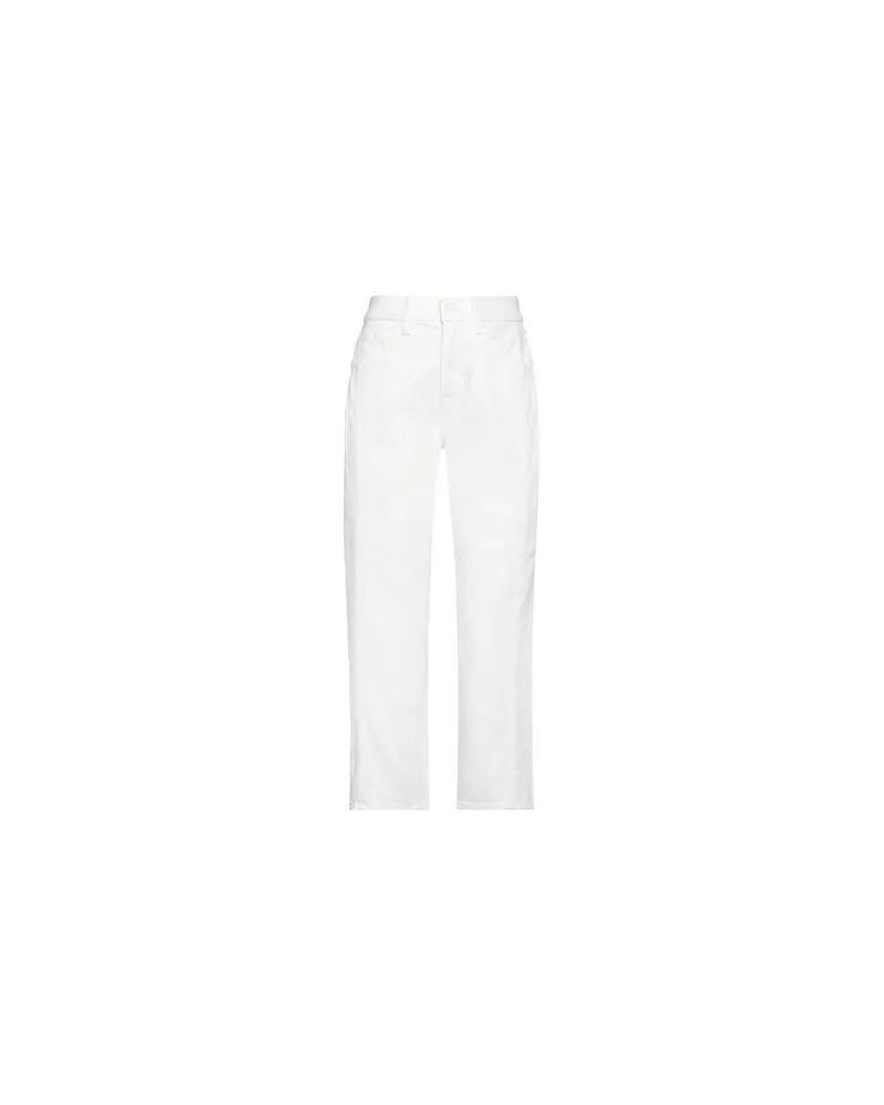 7 for all mankind HOSEN & RÖCKE - Jeanshosenauf YOOX.COM Weiß
