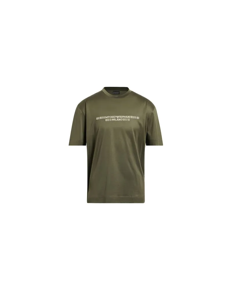 Emporio Armani TOPS - T-shirtsauf YOOX.COM Militärgrün