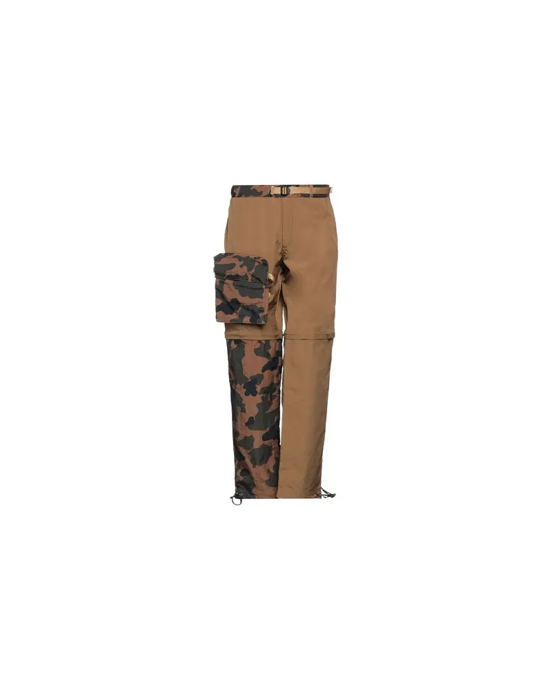 PLAN C HOSEN & RÖCKE - Hosenauf YOOX.COM Khaki