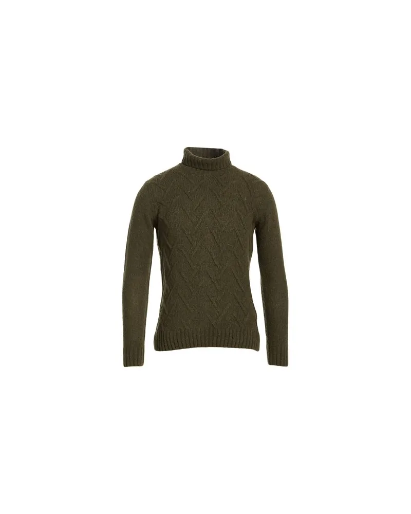 MOORER STRICKWAREN - Rollkragenpulloverauf YOOX.COM Dunkelgrün