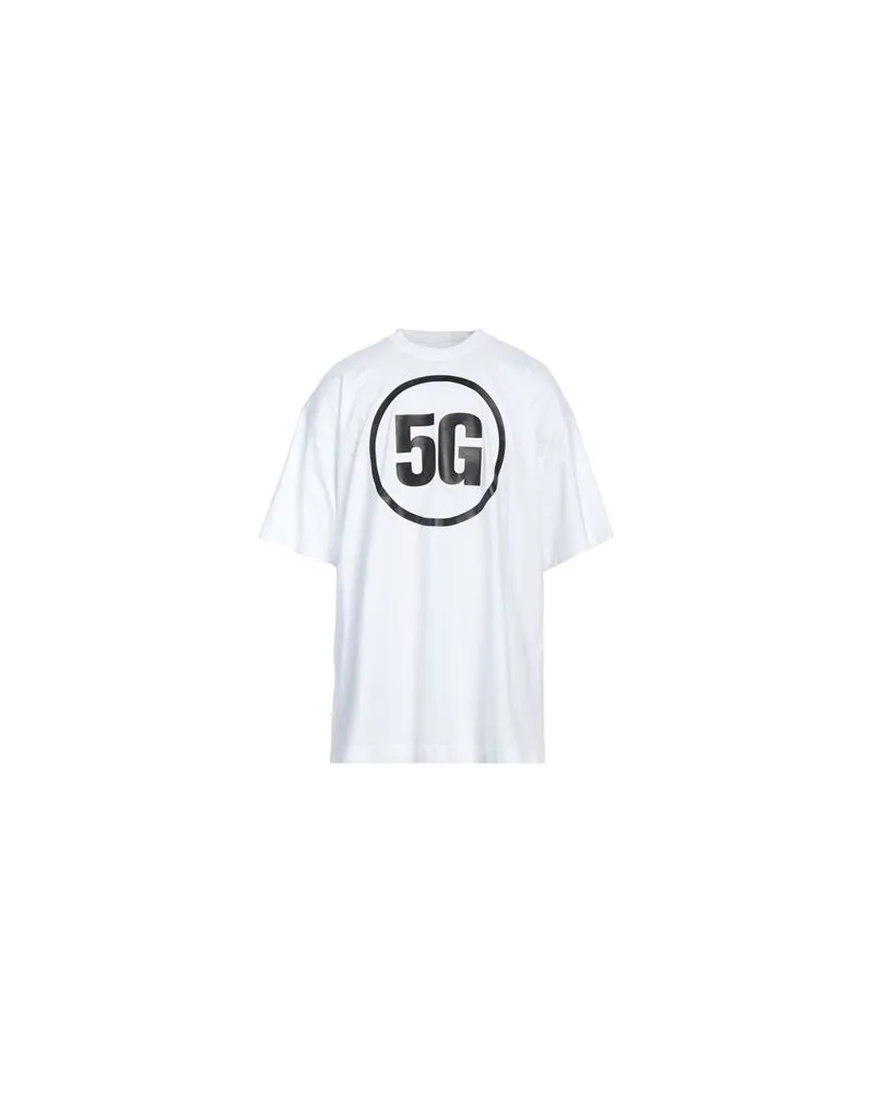 VETEMENTS TOPS - T-shirtsauf YOOX.COM Weiß