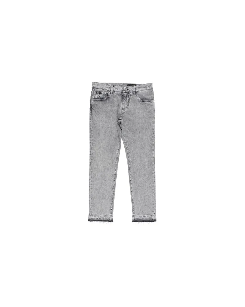 Dolce & Gabbana HOSEN & RÖCKE - Jeanshosenauf YOOX.COM Grau