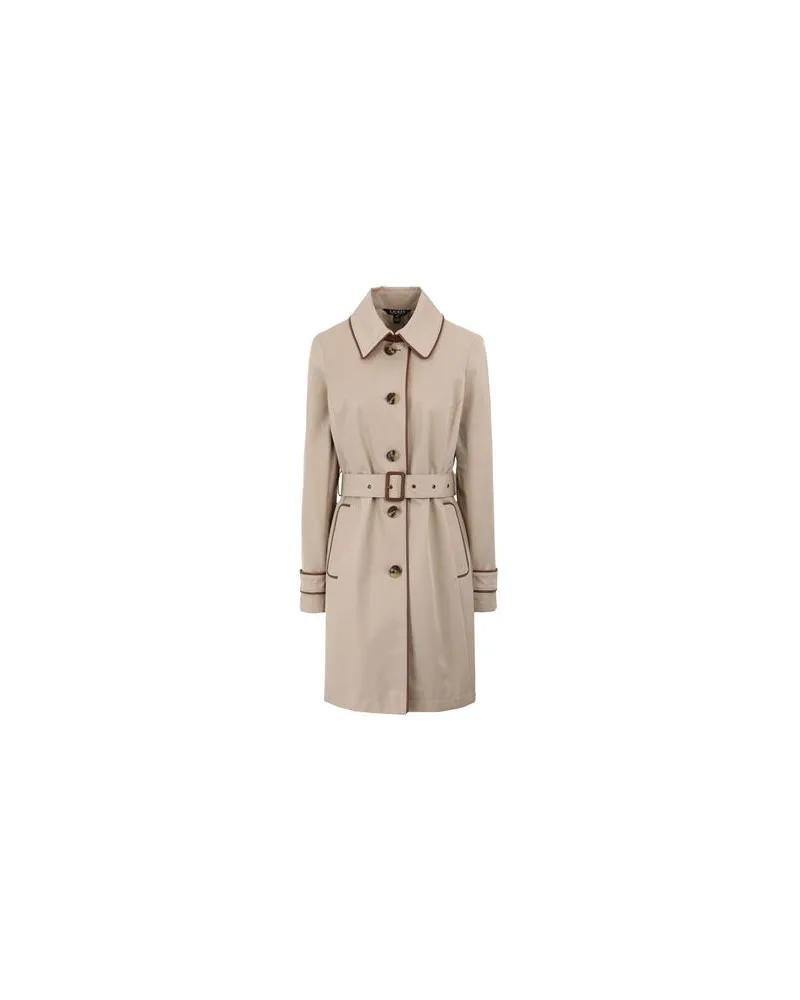 Ralph Lauren LINED TRENCH  - JACKEN & MÄNTEL - Jacken, Mäntel & Trenchcoatsauf YOOX.COM Kamel