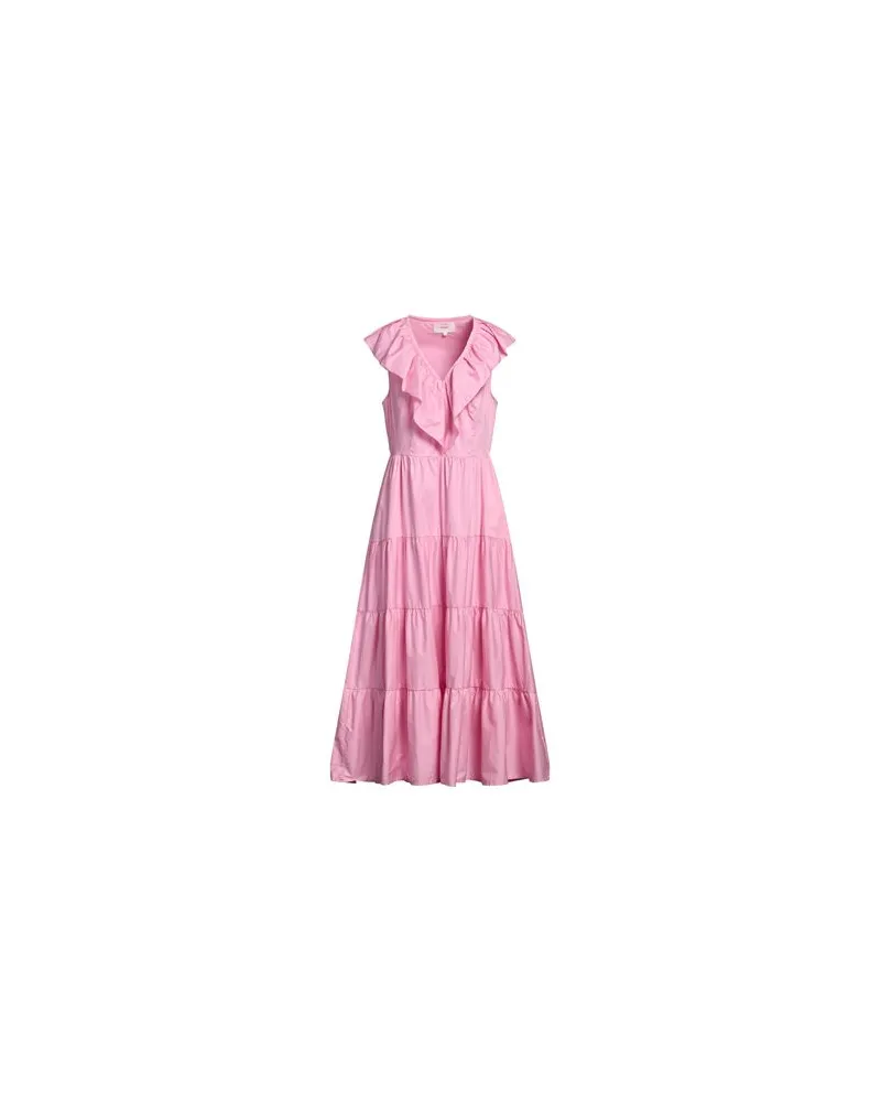Xírena KLEIDER - Maxi-Kleiderauf YOOX.COM Rosa