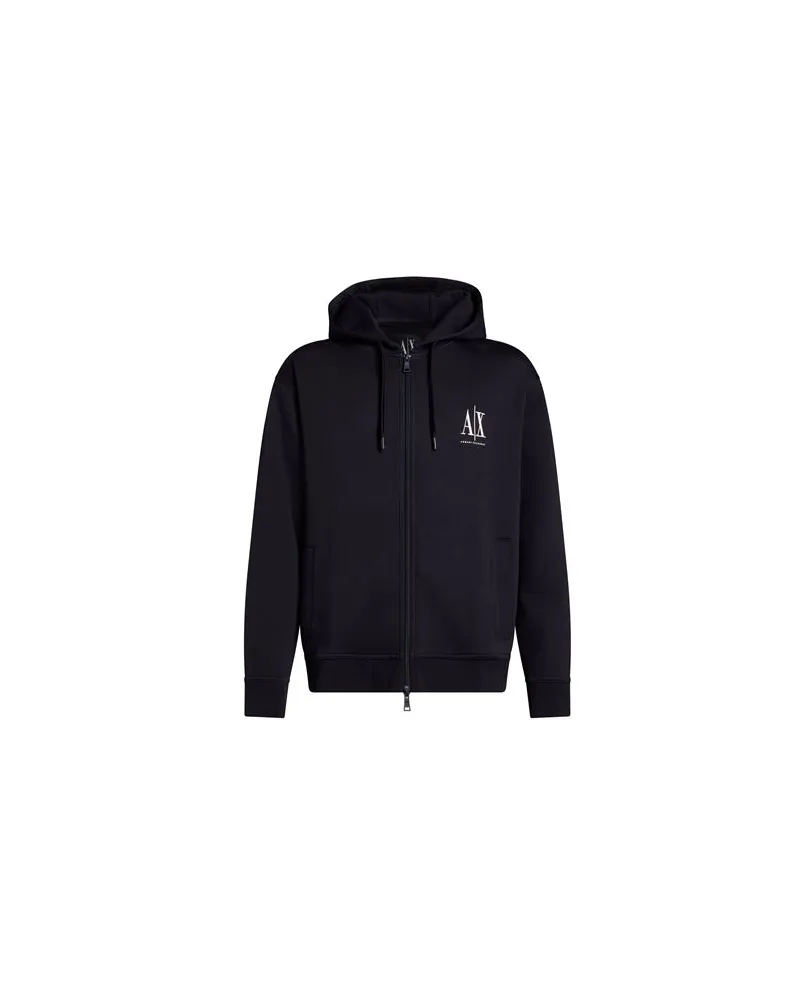 Armani Exchange TOPS - Sweatshirtsauf YOOX.COM Nachtblau