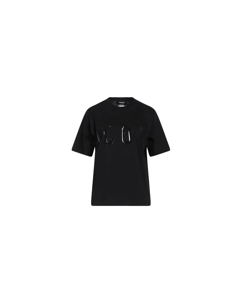 Dsquared2 ICON - TOPS - T-shirtsauf YOOX.COM Schwarz