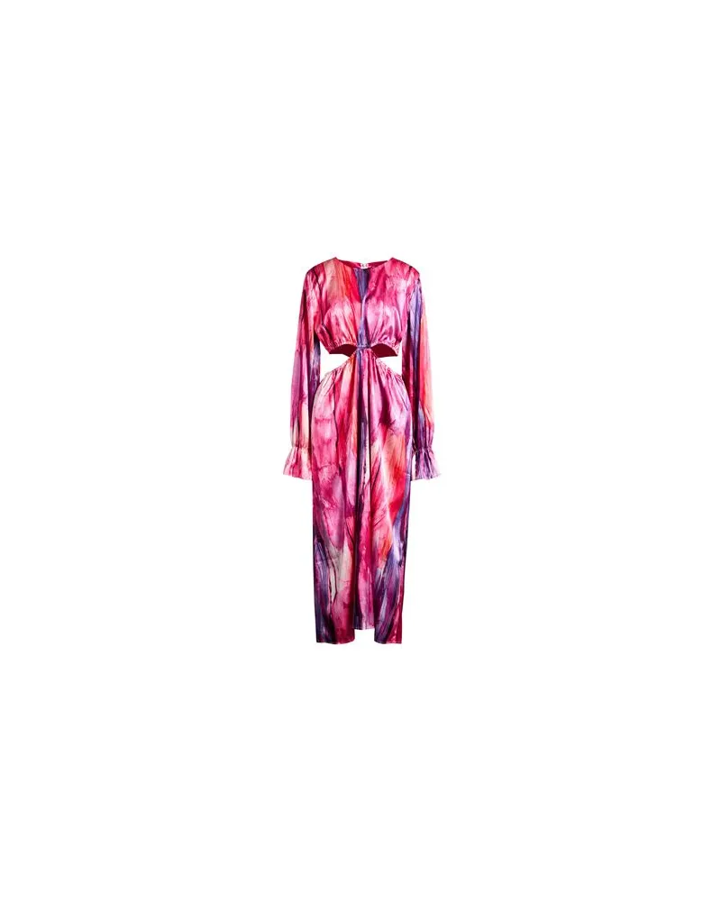 Le Volière KLEIDER - Maxi-Kleiderauf YOOX.COM Magenta