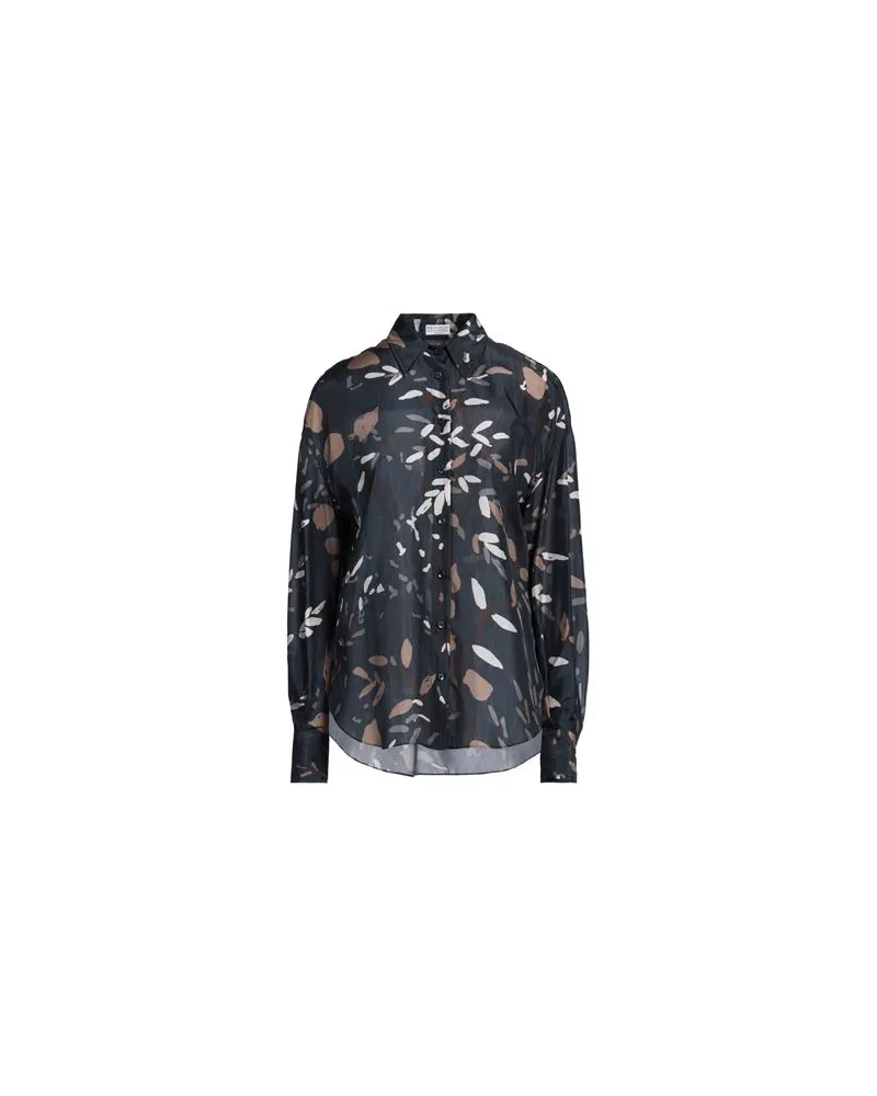 Brunello Cucinelli TOPS - Hemdenauf YOOX.COM Taubenblau