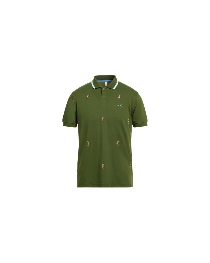 Sun68 TOPS - Poloshirtsauf YOOX.COM Militärgrün
