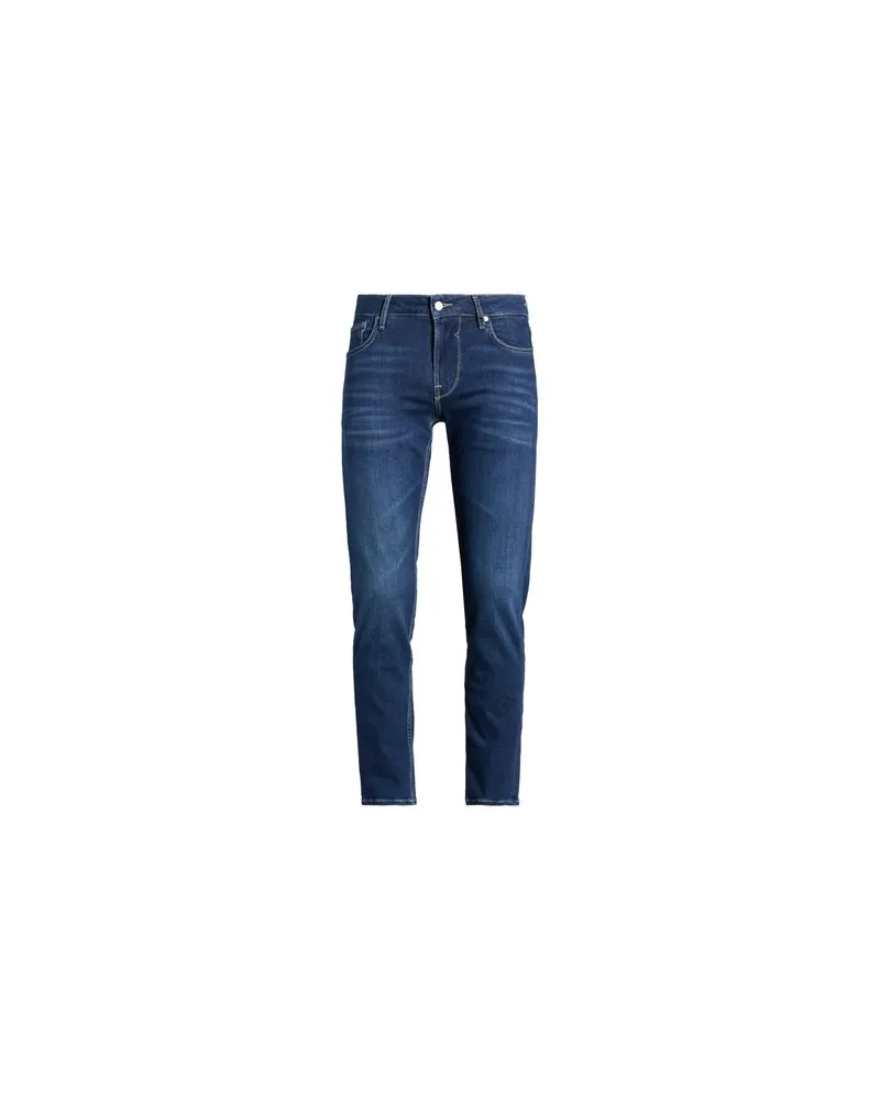 Guess HOSEN & RÖCKE - Jeanshosenauf YOOX.COM Blau