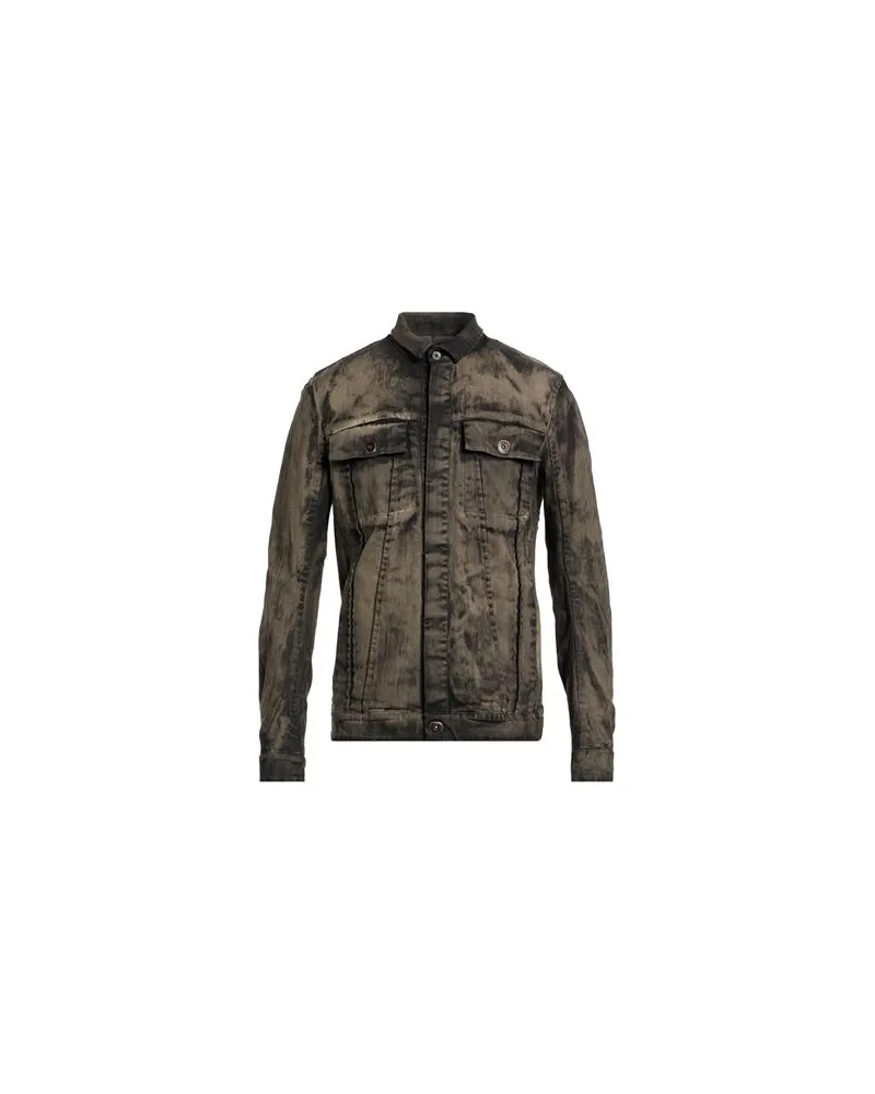 Masnada JACKEN & MÄNTEL - Jeansjacken/Mäntelauf YOOX.COM Maulwurfsgrau