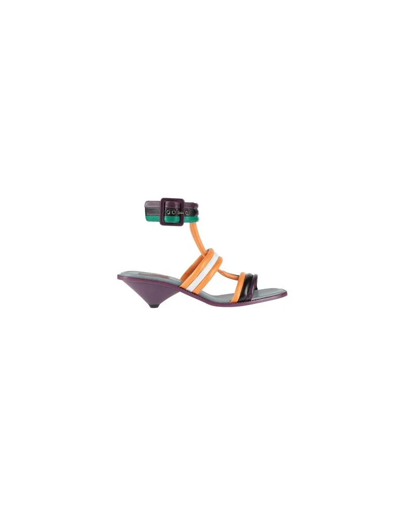 Missoni SCHUHE - Sandalenauf YOOX.COM Dunkelviolett