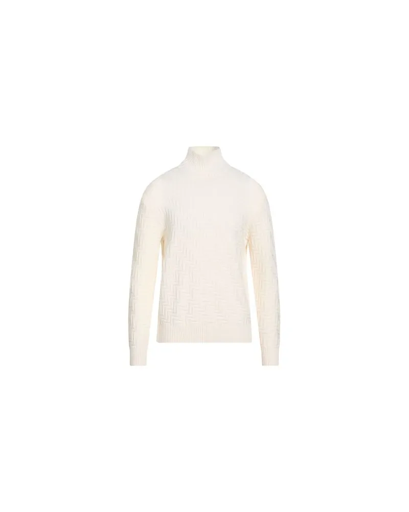 Paolo Pecora Milano STRICKWAREN - Rollkragenpulloverauf YOOX.COM Elfenbein