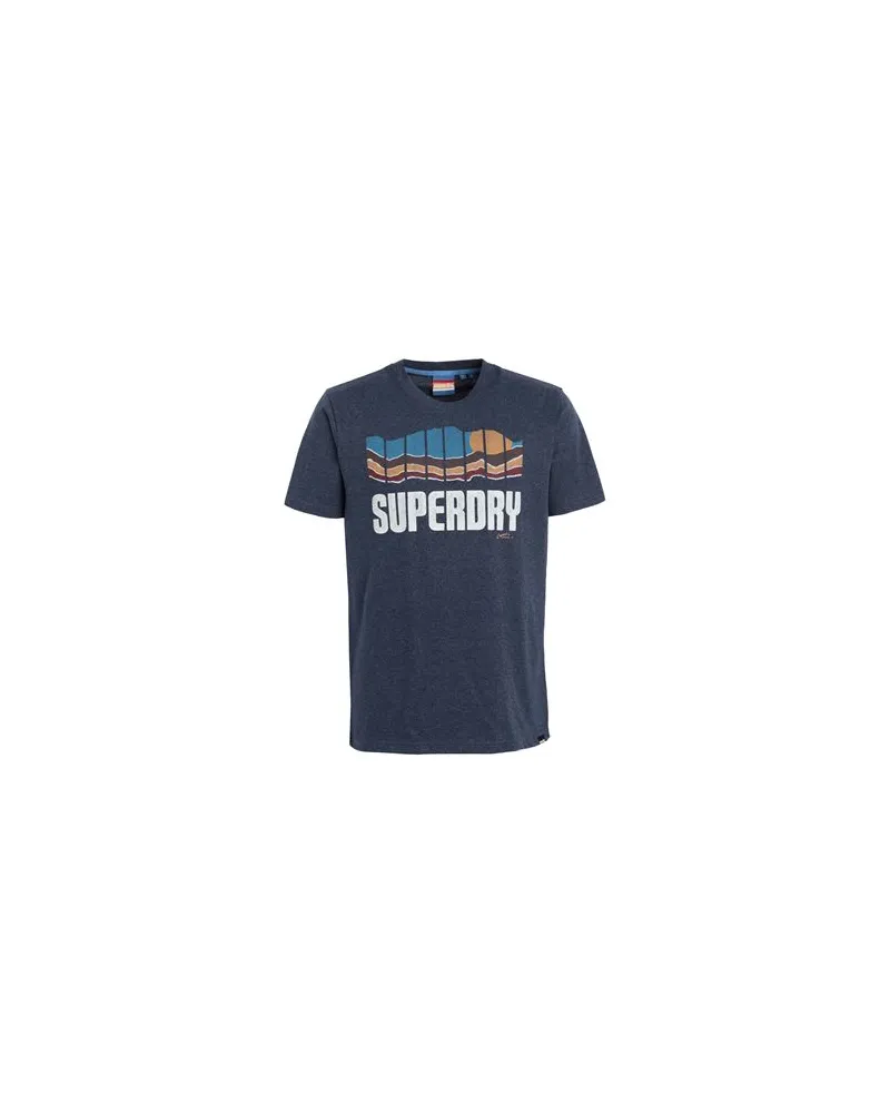 Superdry. TOPS - T-shirtsauf YOOX.COM Nachtblau