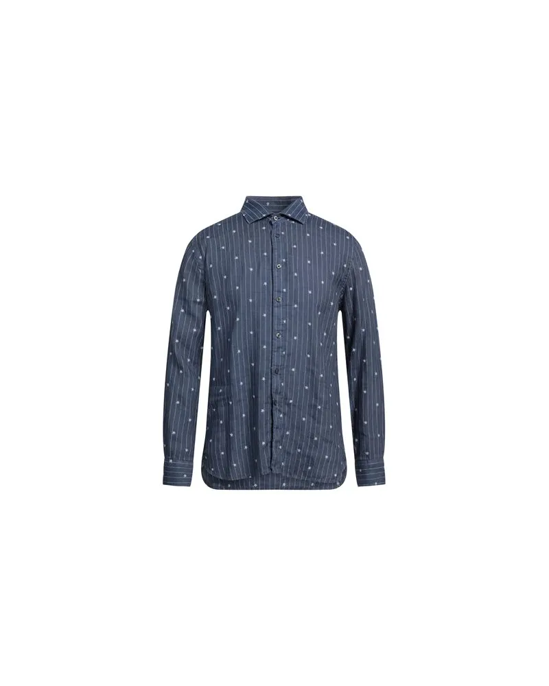 120% Lino TOPS - Hemdenauf YOOX.COM Marineblau